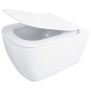 Miska WC z deską bezkołnierzowa